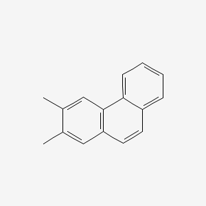 molecular formula C16H14 B1619752 2,3-Dimethylphenanthrene CAS No. 3674-65-5