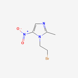 molecular formula C6H8BrN3O2 B1619762 1-(2-溴乙基)-2-甲基-5-硝基咪唑 CAS No. 6058-57-7