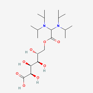 molecular formula C20H40N2O8 B1619778 Dimethyl-amino-acetylgluconic acid CAS No. 13149-69-4