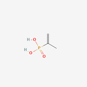 molecular formula C3H7O3P B1619806 异丙烯基膦酸 CAS No. 4721-36-2
