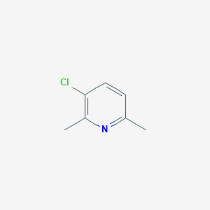 molecular formula C7H8ClN B1619810 3-Chloro-2,6-dimethylpyridine CAS No. 2405-06-3