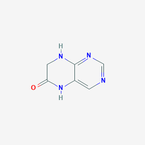 molecular formula C6H6N4O B1619814 7,8-二氢-6(5H)-喹啉酮 CAS No. 51036-16-9