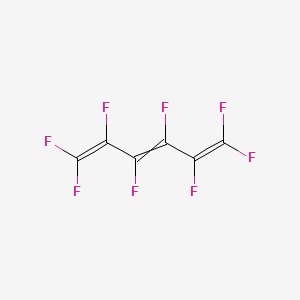molecular formula C6F8 B1619815 1,3,5-Hexatriene, 1,1,2,3,4,5,6,6-octafluoro- CAS No. 392-52-9