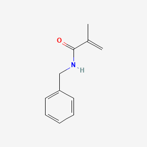 molecular formula C11H13NO B1619825 N-苄基甲基丙烯酰胺 CAS No. 3219-55-4