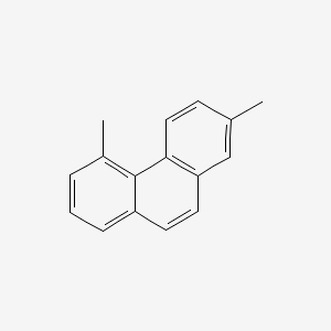 molecular formula C16H14 B1619828 2,5-二甲基菲 CAS No. 3674-66-6