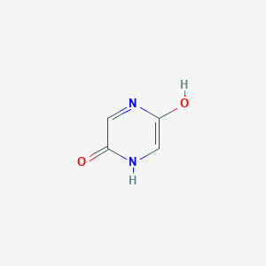 molecular formula C4H4N2O2 B161985 吡嗪-2,5-二醇 CAS No. 134434-28-9