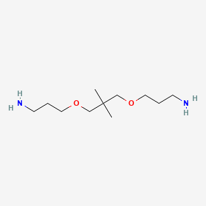 molecular formula C11H26N2O2 B1619852 3,3'-((2,2-Dimethylpropane-1,3-diyl)bis(oxy))bispropylamine CAS No. 6921-05-7