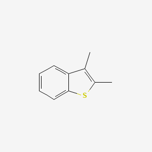 molecular formula C10H10S B1619869 Benzo(b)thiophene, 2,3-dimethyl- CAS No. 4923-91-5