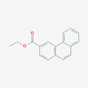 molecular formula C17H14O2 B1619888 苯并菲-3-羧酸乙酯 CAS No. 93321-42-7