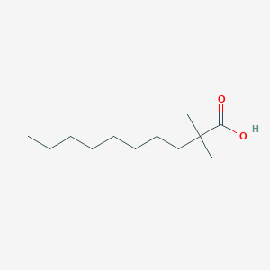 molecular formula C12H24O2 B1619890 2,2-二甲基癸酸 CAS No. 5343-54-4