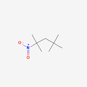 molecular formula C8H17NO2 B1619892 2,2,4-Trimethyl-4-nitropentane CAS No. 5342-78-9