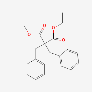 molecular formula C21H24O4 B1619895 二乙基二苄基丙二酸酯 CAS No. 597-55-7