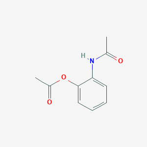 molecular formula C10H11NO3 B1619907 2-乙酰氨基苯基乙酸酯 CAS No. 5467-64-1