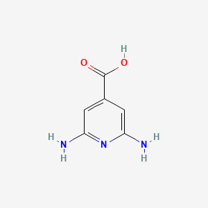 B1619915 2,6-Diaminoisonicotinic acid CAS No. 6313-56-0
