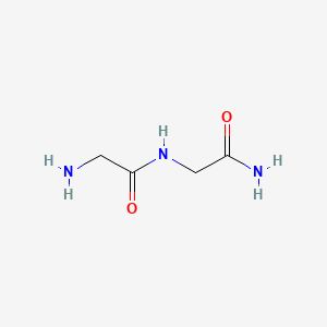 molecular formula C4H9N3O2 B1619928 2-amino-N-(2-amino-2-oxoethyl)acetamide CAS No. 20238-94-2