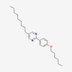 2-(4-Hexoxyphenyl)-5-nonylpyrimidine