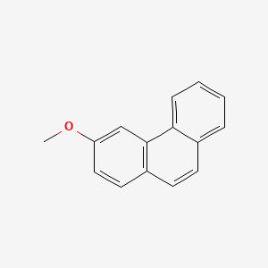 molecular formula C15H12O B1619934 3-Methoxyphenanthrene CAS No. 835-06-3
