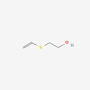 molecular formula C4H8OS B1619945 Ethanol, 2-(ethenylthio)- CAS No. 3090-56-0