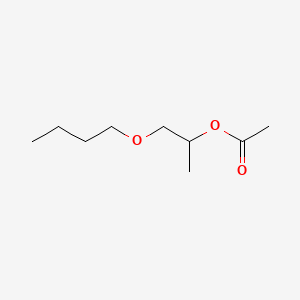 molecular formula C9H18O3 B1619952 2-Butoxy-1-methylethyl acetate CAS No. 85409-76-3