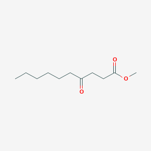 molecular formula C11H20O3 B1619956 Methyl 4-oxodecanoate CAS No. 7011-82-7