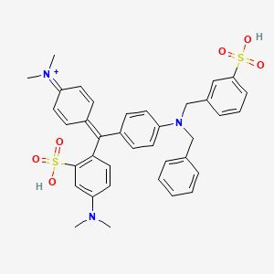 molecular formula C37H38N3O6S2+ B1619961 C.I. Acid Blue 75 CAS No. 5863-54-7