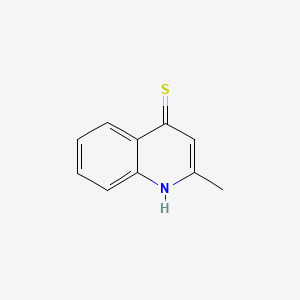 molecular formula C10H9NS B1619965 4-Mercapto-2-methylquinoline CAS No. 90945-94-1