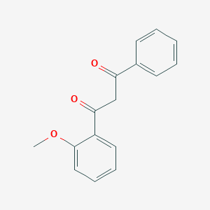 molecular formula C16H14O3 B1619966 1-(2-Methoxyphenyl)-3-phenylpropane-1,3-dione CAS No. 41126-22-1