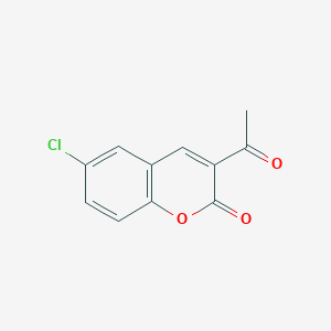 molecular formula C11H7ClO3 B1619980 3-乙酰基-6-氯-2H-香豆素-2-酮 CAS No. 53653-66-0