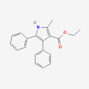 B1619982 Ethyl 2-methyl-4,5-diphenyl-1H-pyrrole-3-carboxylate CAS No. 3274-64-4