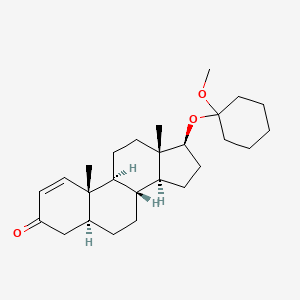 molecular formula C26H40O3 B1619983 Mesabolone CAS No. 7483-09-2