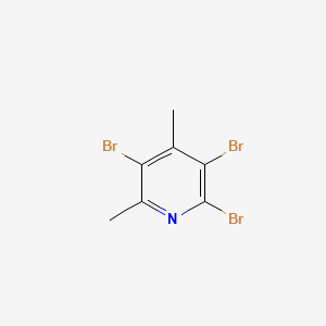 molecular formula C7H6Br3N B1619984 2,3,5-Tribromo-4,6-dimethylpyridine CAS No. 5006-58-6