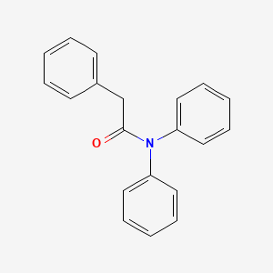 molecular formula C20H17NO B1619989 Acetamide, N,N,2-triphenyl- CAS No. 33675-70-6