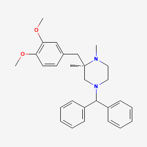 molecular formula C28H34N2O2 B1619996 Benderizine CAS No. 59752-23-7