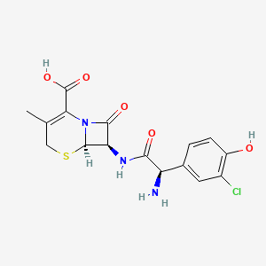 molecular formula C16H16ClN3O5S B1620005 Cefedrolor CAS No. 57847-69-5