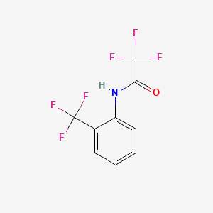 molecular formula C9H5F6NO B1620011 Acetanilide, 2,2,2-trifluoro-2'-(trifluoromethyl)- CAS No. 2368-64-1