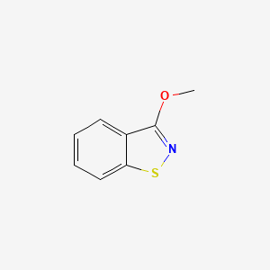 molecular formula C8H7NOS B1620039 3-Methoxy-1,2-benzisothiazole CAS No. 40991-38-6