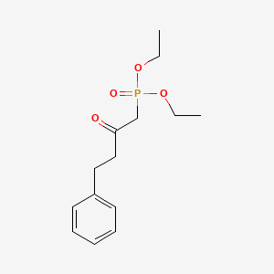 molecular formula C14H21O4P B1620082 Diethyl 2-oxo-4-phenylbutylphosphonate CAS No. 40601-45-4