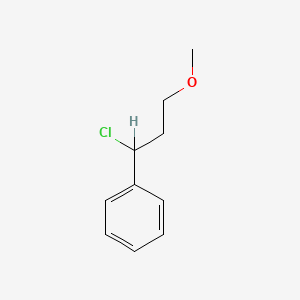 molecular formula C10H13ClO B1620090 （1-氯-3-甲氧基丙基）苯 CAS No. 55955-55-0