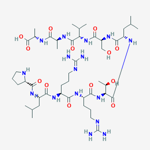 molecular formula C47H86N16O13 B1620099 Gsk peptide CAS No. 99278-03-2