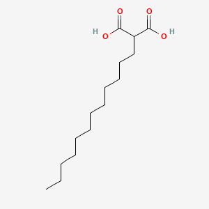 molecular formula C15H28O4 B1620113 十二烷基丙二酸 CAS No. 4371-74-8