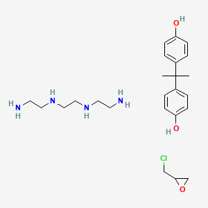 N'-[2-(2-aminoethylamino)ethyl]ethane-1,2-diamine;2-(chloromethyl)oxirane;4-[2-(4-hydroxyphenyl)propan-2-yl]phenol