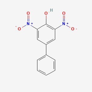 molecular formula C12H8N2O5 B1620189 4-Hydroxy-3,5-dinitrobiphenyl CAS No. 4097-53-4