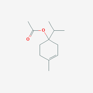 3-Cyclohexen-1-ol, 4-methyl-1-(1-methylethyl)-, acetate