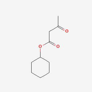 molecular formula C10H16O3 B1620204 环己基乙酰乙酸酯 CAS No. 6947-02-0