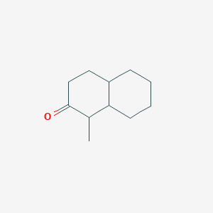 molecular formula C11H18O B1620208 1-Methyl-2-decalone CAS No. 21102-88-5