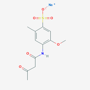 B162021 Sodium 5-methoxy-2-methyl-4-(3-oxobutanamido)benzenesulfonate CAS No. 133167-77-8