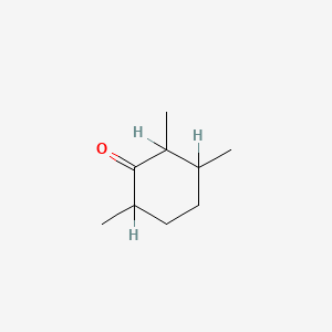 molecular formula C9H16O B1620215 环己酮，2,3,6-三甲基- CAS No. 42185-47-7