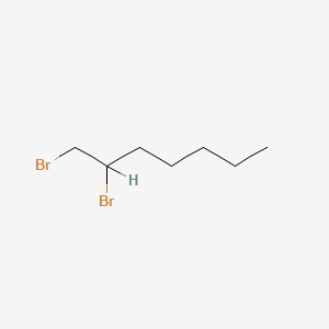 molecular formula C7H14Br2 B1620216 1,2-Dibromoheptane CAS No. 42474-21-5