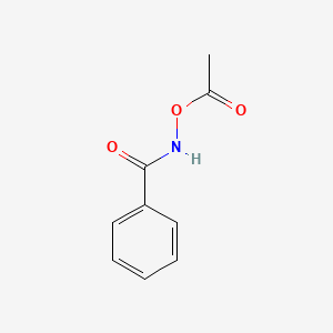 molecular formula C9H9NO3 B1620220 O-Acetyl benzohydroxamate CAS No. 21251-12-7