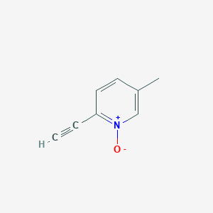 molecular formula C8H7NO B1620223 2-Ethynyl-5-methylpyridine 1-oxide CAS No. 499187-53-0